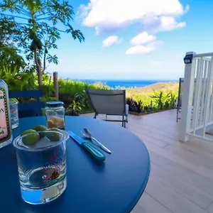 Appartement Chez Anna - Vue Et Piscine, Le Carbet
